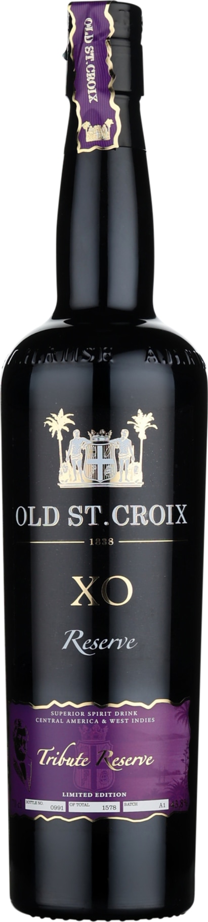 Product afbeelding: Old St. Croix XO Tribute Reserve Rum
