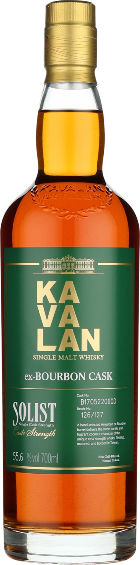 Product afbeelding: Kavalan Solist ex-Bourbon Cask Strength