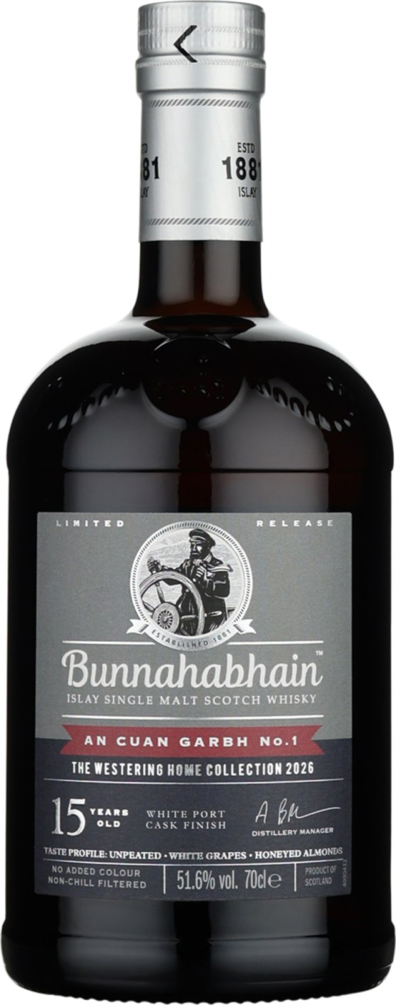 Product afbeelding: Bunnahabhain 15 years An Cuan Garbh No.1