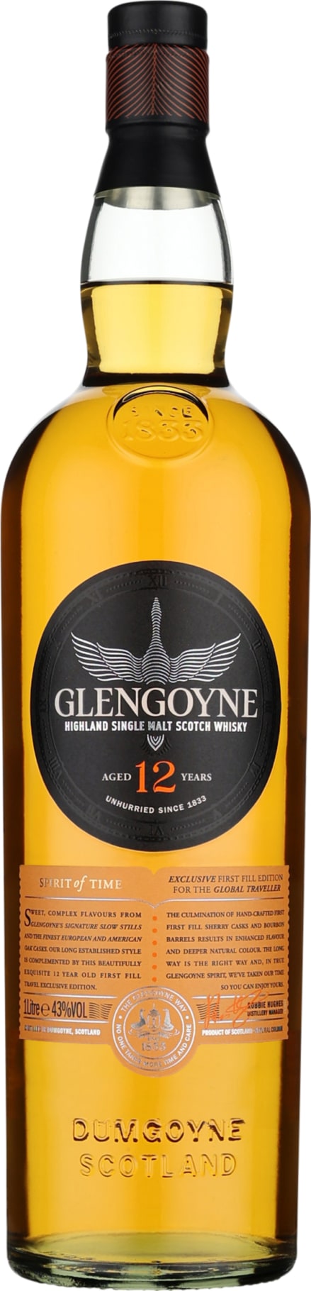 Product afbeelding: Glengoyne 12 years First Fill