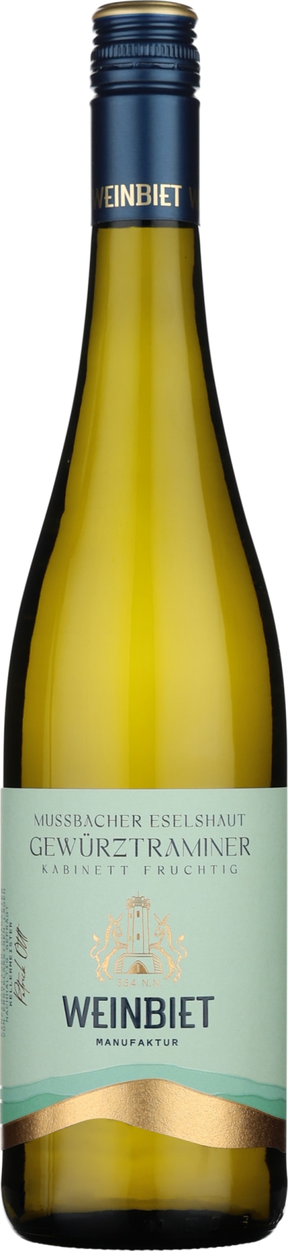 Product afbeelding: Weinbiet Gewürztraminer Kabinett Mussbacher Eselshaut