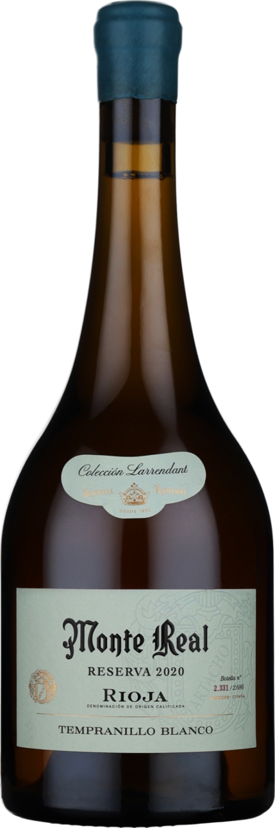 Product afbeelding: Monte Real Rioja Reserva Tempranillo Blanco Larrendant