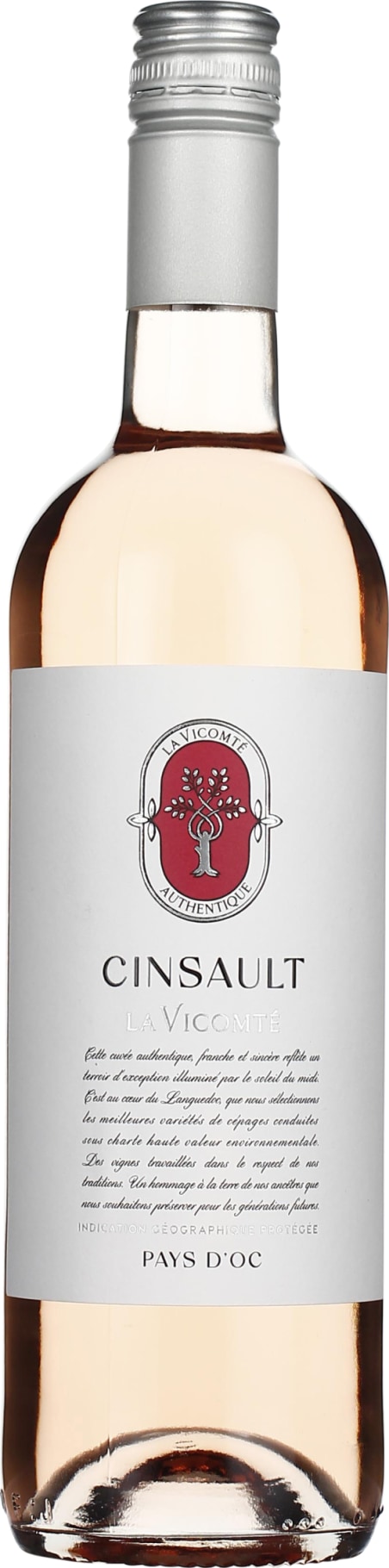 Product afbeelding: La Vicomté Cinsault Rose