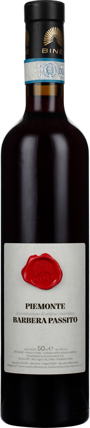 Product afbeelding: Bine Barbera Passito