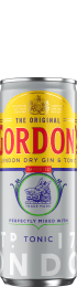 Gordon's & Tonic blik
