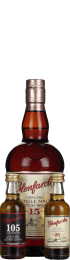 Glenfarclas 15 & 105 & 25 years Tasting Collection