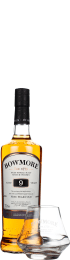 Bowmore 9 years Giftset Single Malt